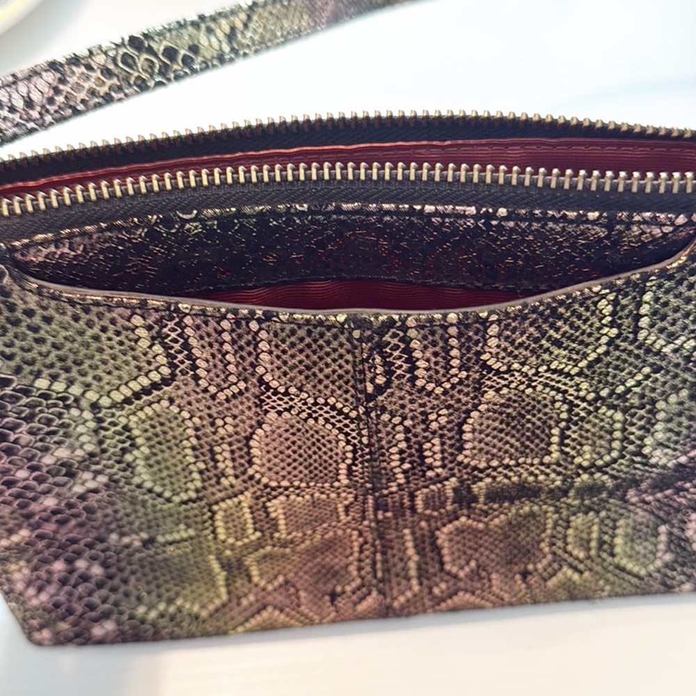 HOBO International Mara Iridescent Snakeskin Crossbody - Picture 7 of 11